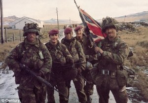 British paratroopers in the Falklands