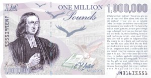 reverse of Million Pound note
